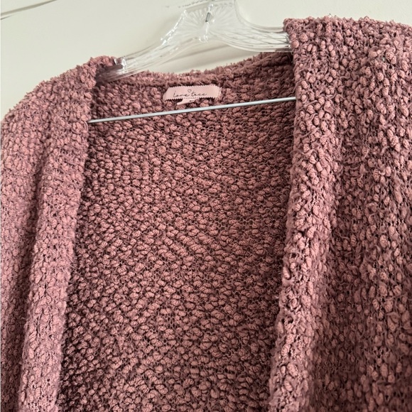 LOVE TREE Women’s Coral Long Sleeve Open Front Pockets Cardigan-Size SMALL - Picture 4 of 8